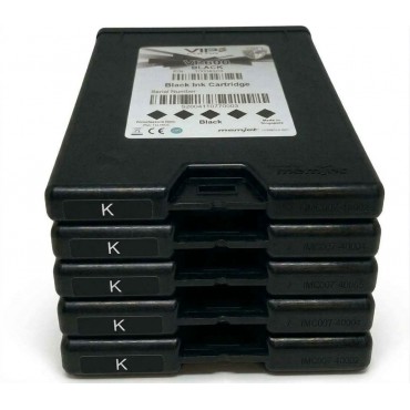 Cartouche Noir (Black) VIPColor pour VP600 Lot De 5 VP-600-AS05B