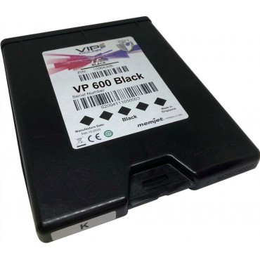 Cartouche Noir (Black) VipColor pour VP600 VP-600-AS05B