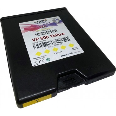Cartouche  Jaune (Yellow) VipColor pour VP600 VP-600-AS11B