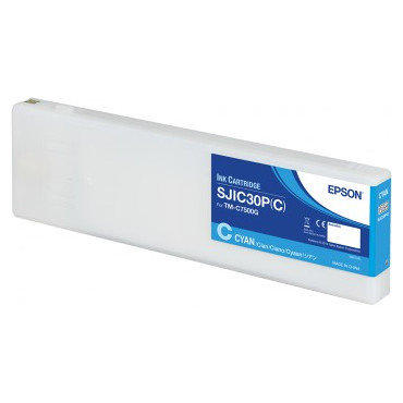 Cartouche EPSON C7500G Bleu / Cyan Réf: C33S020640 Cartouche EPSON C7500G Bleu / Cyan Réf: C33S020640