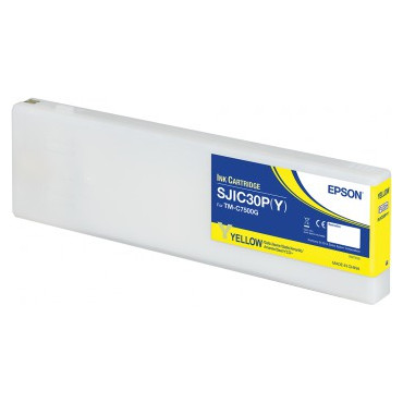 Cartouche EPSON C7500G Jaune / Yellow Réf: C33S020642 Cartouche EPSON C7500G Jaune / Yellow Réf: C33S020642