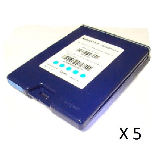 5 Cartouches Vip Color Bleu VP700 Réf: VP-700-AS02A