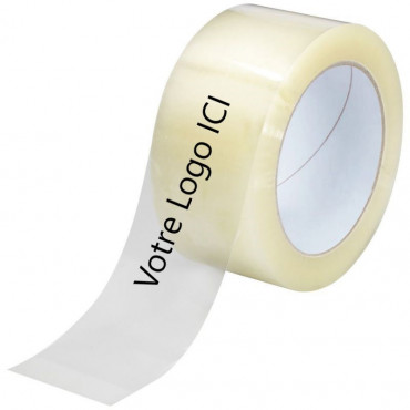 Ruban adhésif avec marquage personnalisé   - Largeur 50mm - Longueur 66 M – Trouvez sur Althus-Office