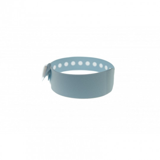 BRACELET EN VINYLE ENFANT HOPITAL AVEC ETIQUETTE BLEU PALE 1474072