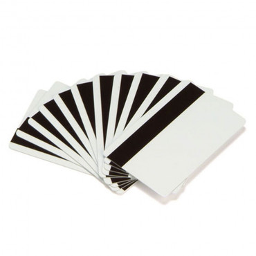 Cartes ZEBRA PVC Blanc Avec Piste Magnétique - Lot De 500 - Réf:104523-112 Cartes ZEBRA PVC Blanc Avec Piste Magnétique - Lot De 500 - Réf:104523-112