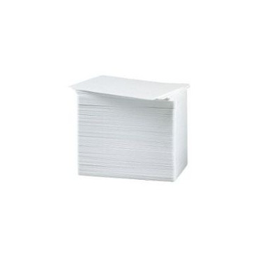 Carte PVC ZEBRA Blanche Format CR80 Lot de 500 - Réf : 104523-215 Carte PVC ZEBRA Blanche Format CR80 Lot de 500 - Réf : 104523-215