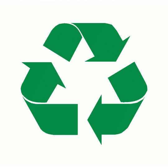 Carte PVC recyclée ZEBRA Blanc Format CR80 Lot de 500 - Réf : 104523-170