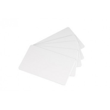 Carte PVC ZEBRA Blanc brillant Format CR80 Lot de 500 - Réf : 800050-167