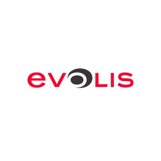 Carte PVC EVOLIS  re-writable (noir) Format CR80  Lot de 100 - Réf : C5201