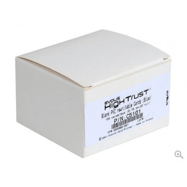 Carte réinscriptible encre bleu