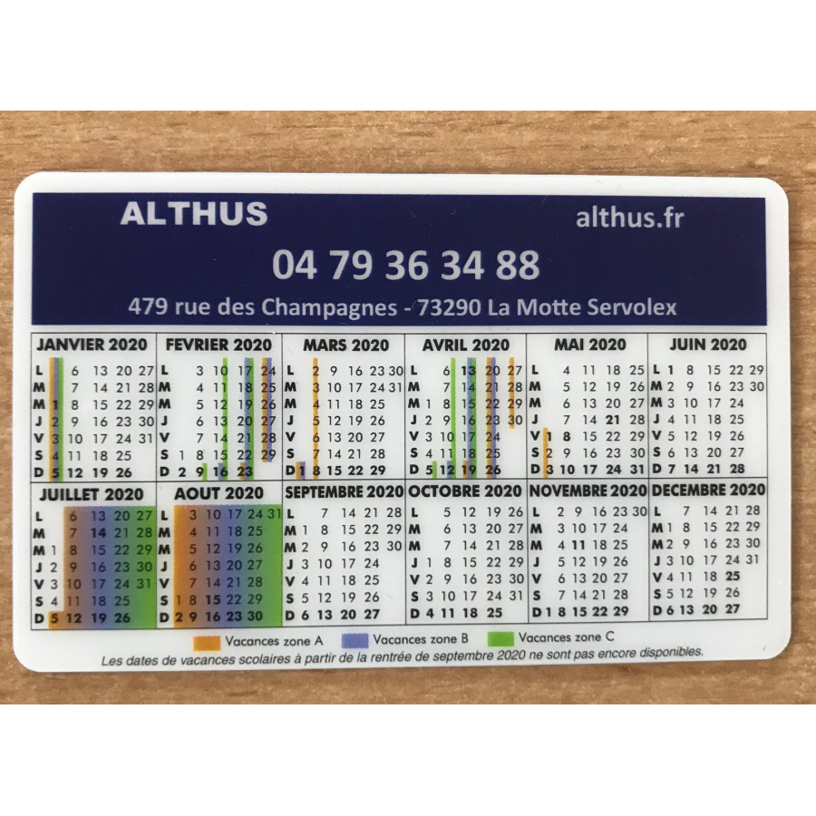 Etui Carte PVC transparent pour 2 cartes 1451620 - Porte-badge - Althus  Office