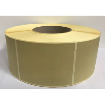 70x90mm - Etiquette Velin Transfert Thermique Finition Beige Foncé 70x90mm - Etiquette Velin Transfert Thermique Finition Beige Foncé