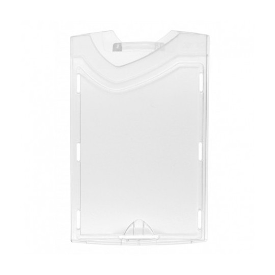 Porte-badge transparent ( recto/verso) IDX 120 vertical 1454252