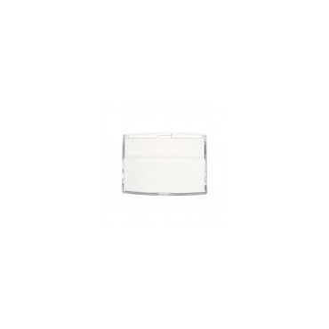 Porte-badge à fermeture clipsable dorsale horizontale 1455200