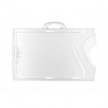 Porte-badge rigide transparent IDX 110 - horizontal (lot de 100)-1454251 Porte-badge rigide transparent IDX 110 - horizontal (lot de 100)-1454251