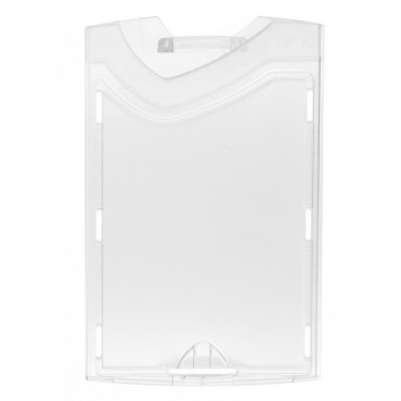 Porte-badge rigide transparent IDX 110 - vertical (lot de 100)-1454252 Porte-badge rigide transparent IDX 110 - vertical (lot de 100)-1454252