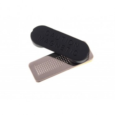 Barrette adhésive aimantée plastique  Magnabadge 1440040
