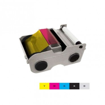 Ruban d'Impression HID FARGO cartouche avec ruban YMCKO 250 faces 045100 Ruban d'Impression HID FARGO cartouche avec ruban YMCKO 250 faces 045100