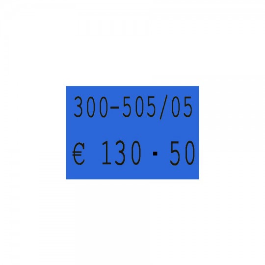 Etiquette adhésif amovible bleu pour pince SATO PB DUO 16  EP216C-0423 18x16mm