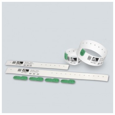 Clips de Fermeture Bracelets Vert ZEBRA Quickclip x275 97032-GREEN Clips de Fermeture Bracelets Vert ZEBRA Quickclip x275 97032-GREEN