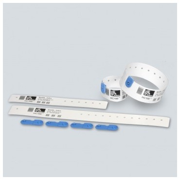 Clips de Fermeture Bracelets Bleu ZEBRA Quickclip x275 97032-BLUE Clips de Fermeture Bracelets Bleu ZEBRA Quickclip x275 97032-BLUE