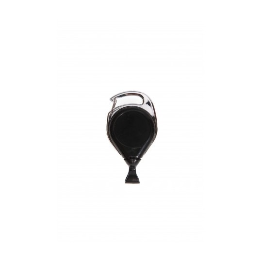 Enrouleur Zip plastique anti-rotation noir IDS920 x100 1460030