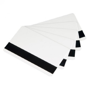 Carte premium PVC ZEBRA blanche avec Ruban pour encre UV avec piste magnétique 104524-105 Carte premium PVC ZEBRA blanche avec Ruban pour encre UV avec piste magnétique 104524-105