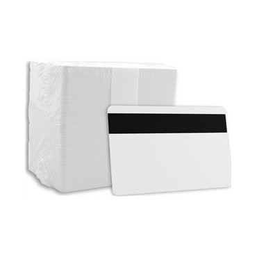 Carte premium PVC ZEBRA blanche avec Ruban pour encre UV avec piste magnétique 104524-105 Carte premium PVC ZEBRA blanche avec Ruban pour encre UV avec piste magnétique 104524-105