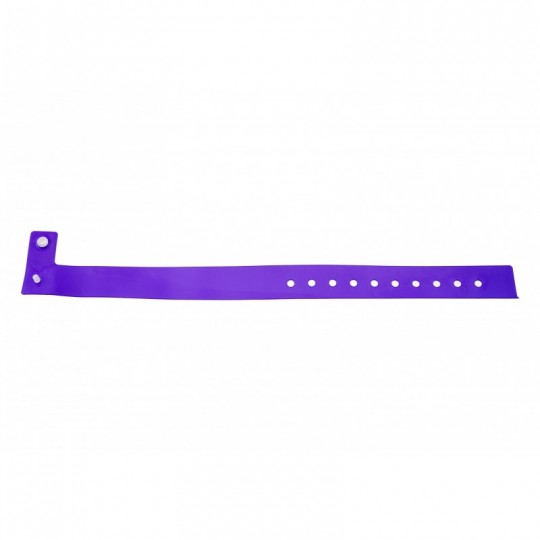 BRACELET VIOLET VINYLE TAILLE L x100 1474005