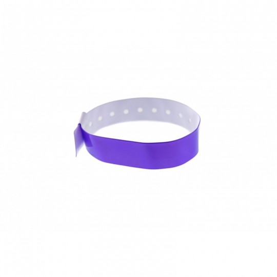 BRACELET VIOLET VINYLE TAILLE L x100 1474005