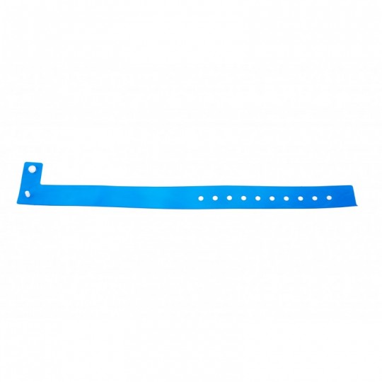 BRACELET BLEU VINYLE TAILLE L x100 1474006