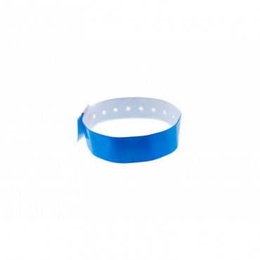 BRACELET BLEU VINYLE TAILLE L x100 1474006